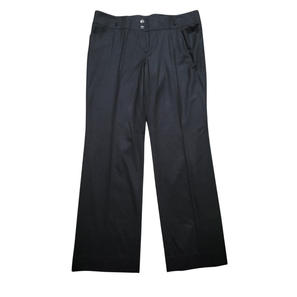 Per Se Black Wool Dress Pants/Trousers - US 16/UK 18 - NEW